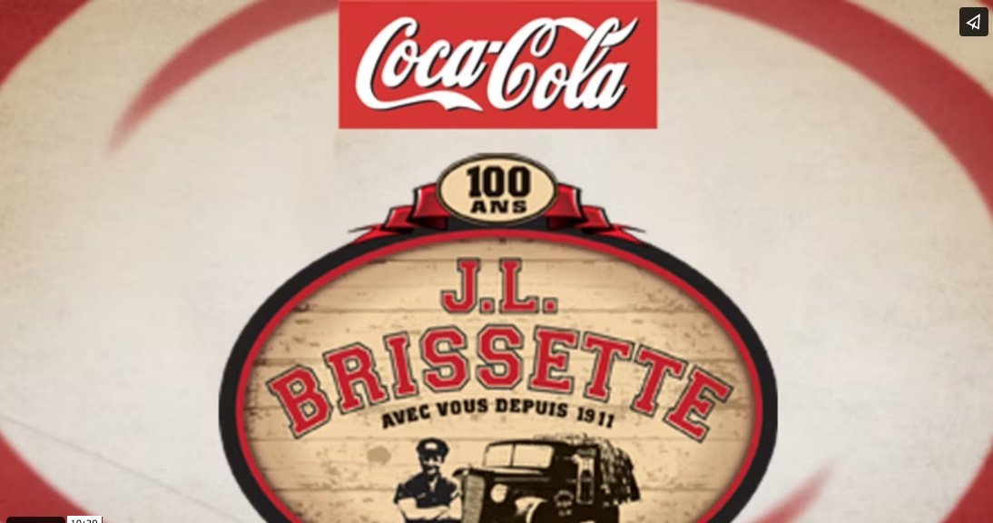100 ans! J.L. Brissette et Coca-Cola